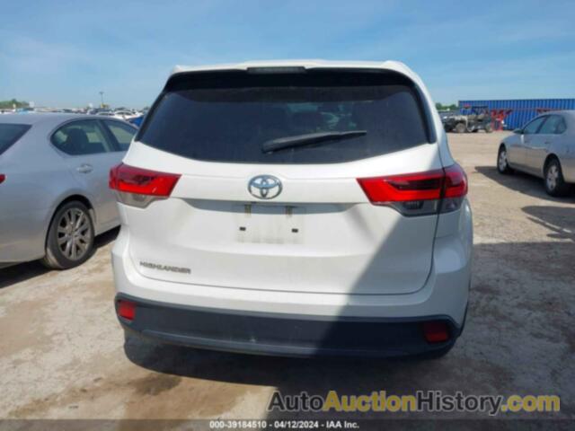 TOYOTA HIGHLANDER LE/LE PLUS, 5TDZZRFH0KS354101