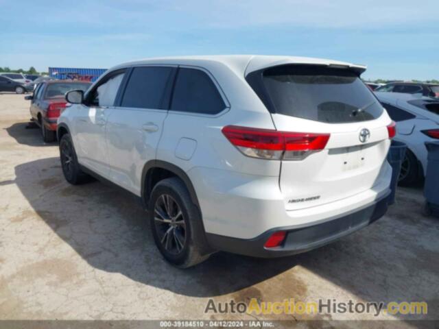 TOYOTA HIGHLANDER LE/LE PLUS, 5TDZZRFH0KS354101