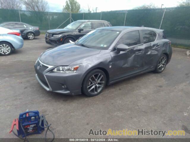 LEXUS CT 200H, JTHKD5BHXF2217077