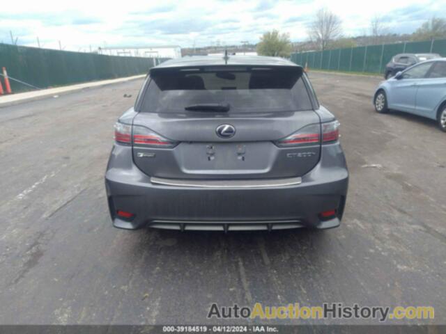 LEXUS CT 200H, JTHKD5BHXF2217077