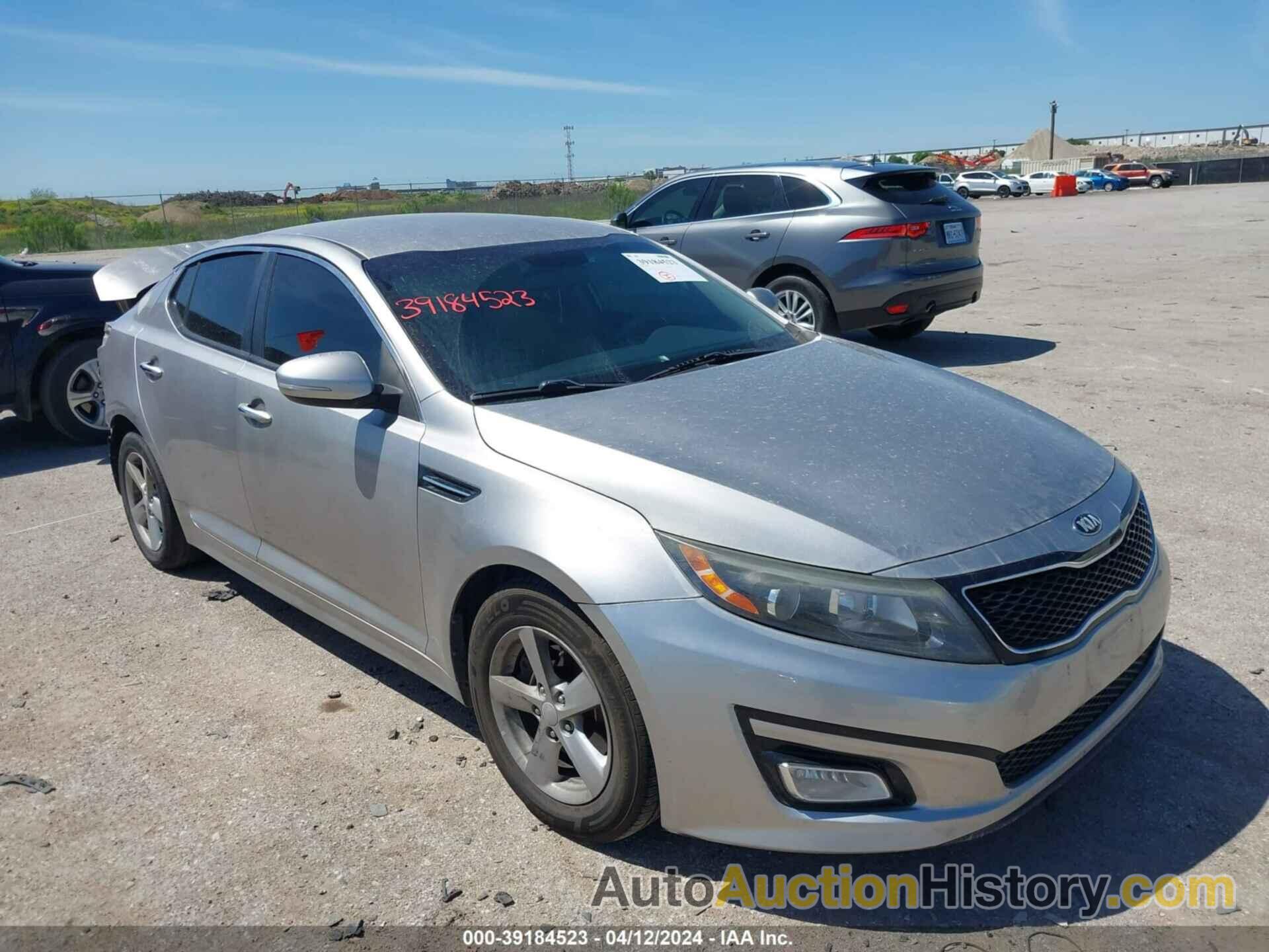 KIA OPTIMA LX, 5XXGM4A71FG457722