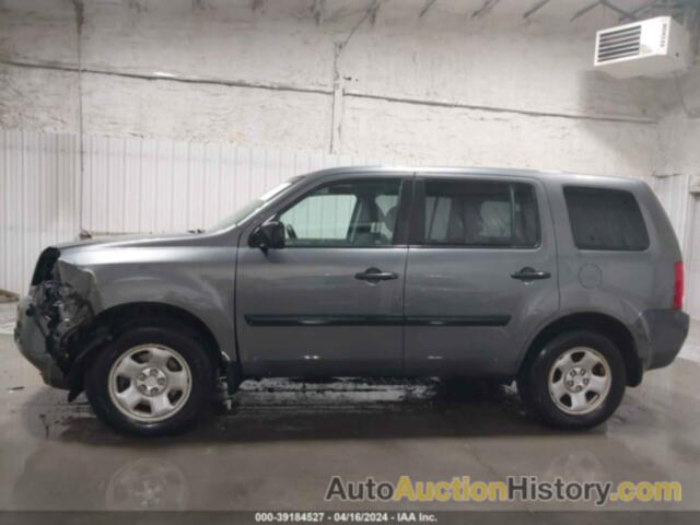 HONDA PILOT LX, 5FNYF4H27BB063681