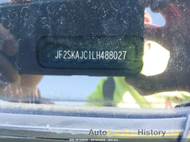 SUBARU FORESTER PREMIUM, JF2SKAJC1LH488027