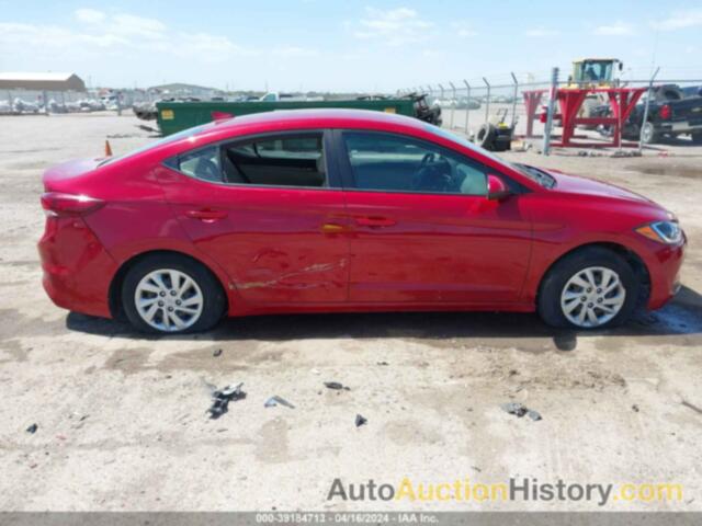 HYUNDAI ELANTRA SE, KMHD74LF3HU391844