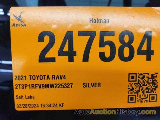 TOYOTA RAV4 XLE/XLE PREMIUM, 2T3P1RFV9MW225327