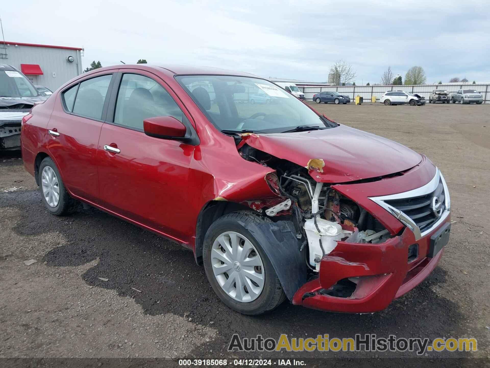 NISSAN VERSA 1.6 SV, 3N1CN7AP5GL890465