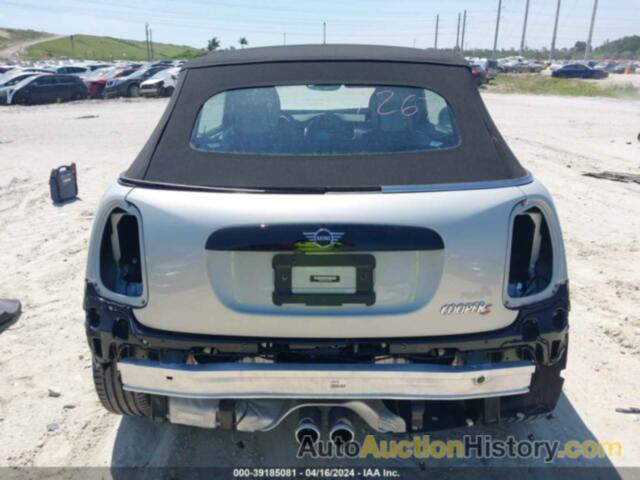 MINI CONVERTIBLE COOPER S, WMW43DL04P3P64886