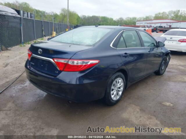 TOYOTA CAMRY LE, 4T4BF1FK6FR445352