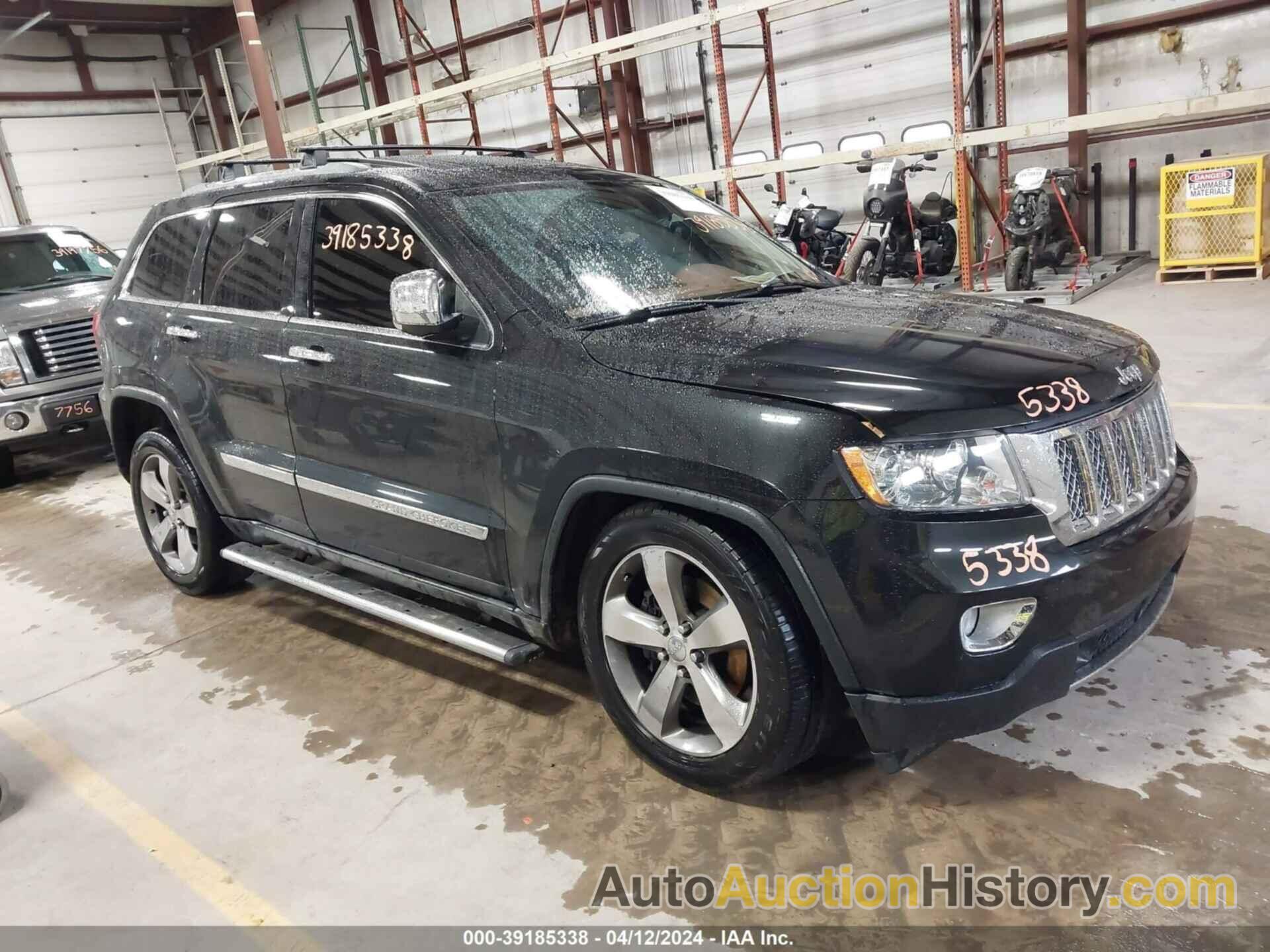 JEEP GRAND CHEROKEE OVERLAND, 1J4RR6GT9BC647332
