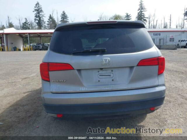 HONDA PILOT EX-L, 5FNYF5H66GB035273