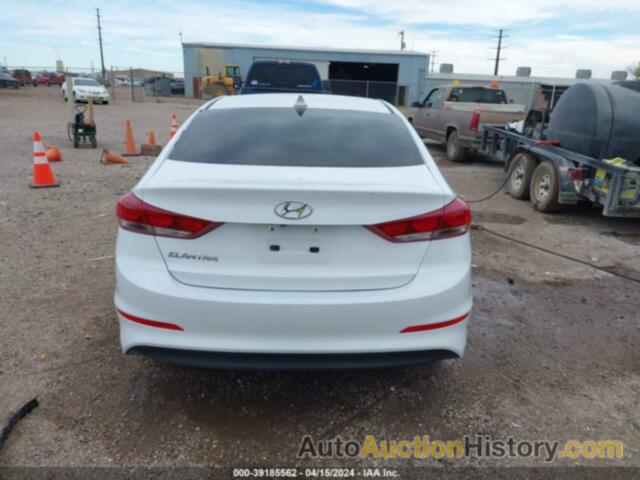 HYUNDAI ELANTRA SEL, 5NPD84LF9JH241187