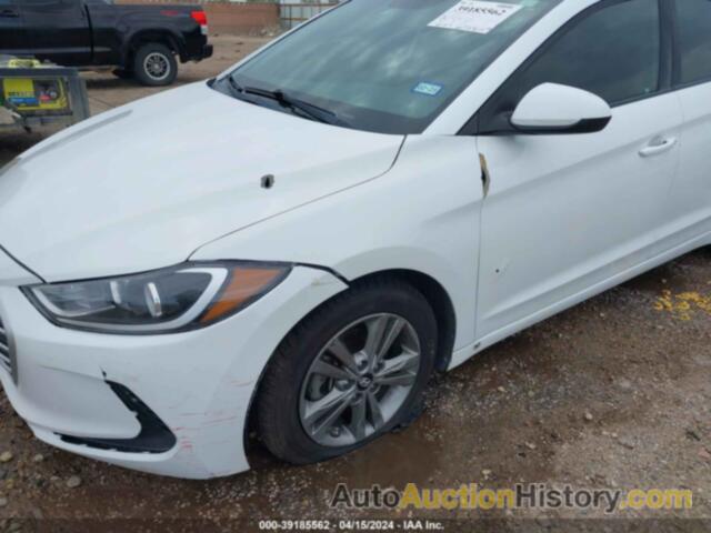 HYUNDAI ELANTRA SEL, 5NPD84LF9JH241187