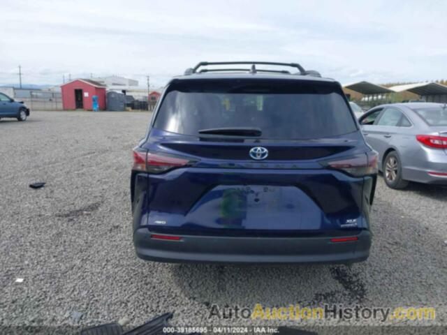 TOYOTA SIENNA XLE, 5TDJSKFC9RS116528