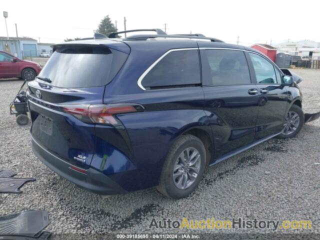 TOYOTA SIENNA XLE, 5TDJSKFC9RS116528