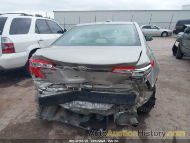 TOYOTA CAMRY XLE, 4T1BF1FK2EU385269