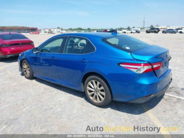 TOYOTA CAMRY LE, 4T1B11HK6KU261433