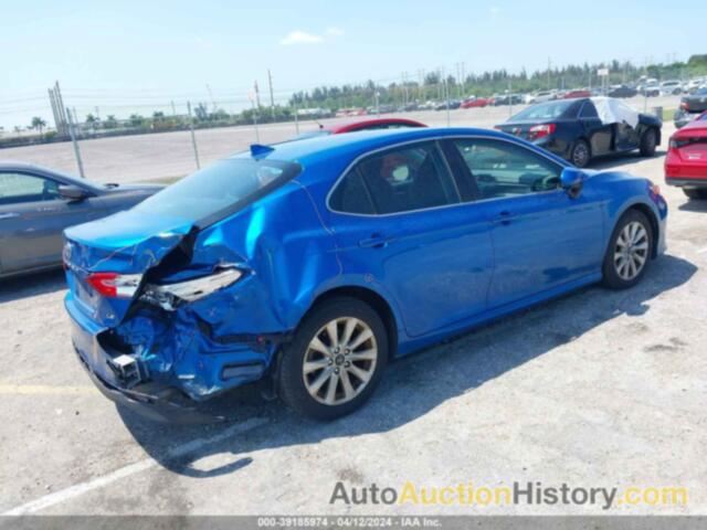 TOYOTA CAMRY LE, 4T1B11HK6KU261433