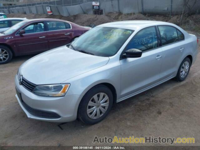 VOLKSWAGEN JETTA 2.0L S, 3VW2K7AJ2EM226514