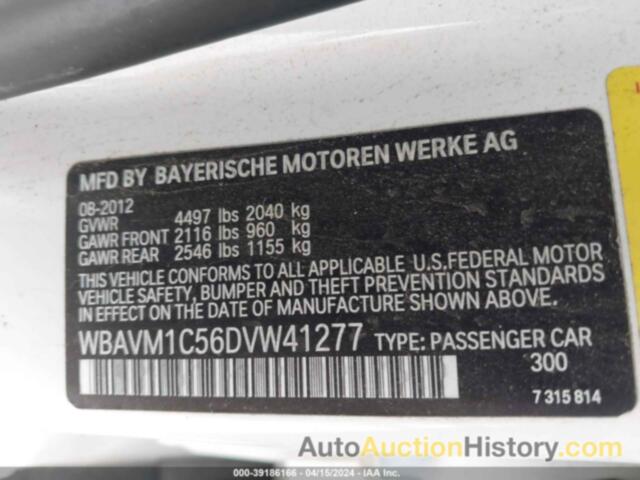 BMW X1 SDRIVE28I, WBAVM1C56DVW41277