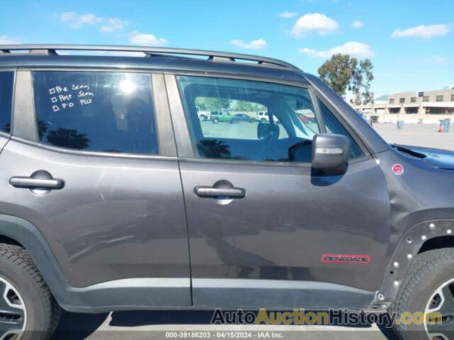 JEEP RENEGADE TRAILHAWK 4X4, ZACCJBCBXHPF27813