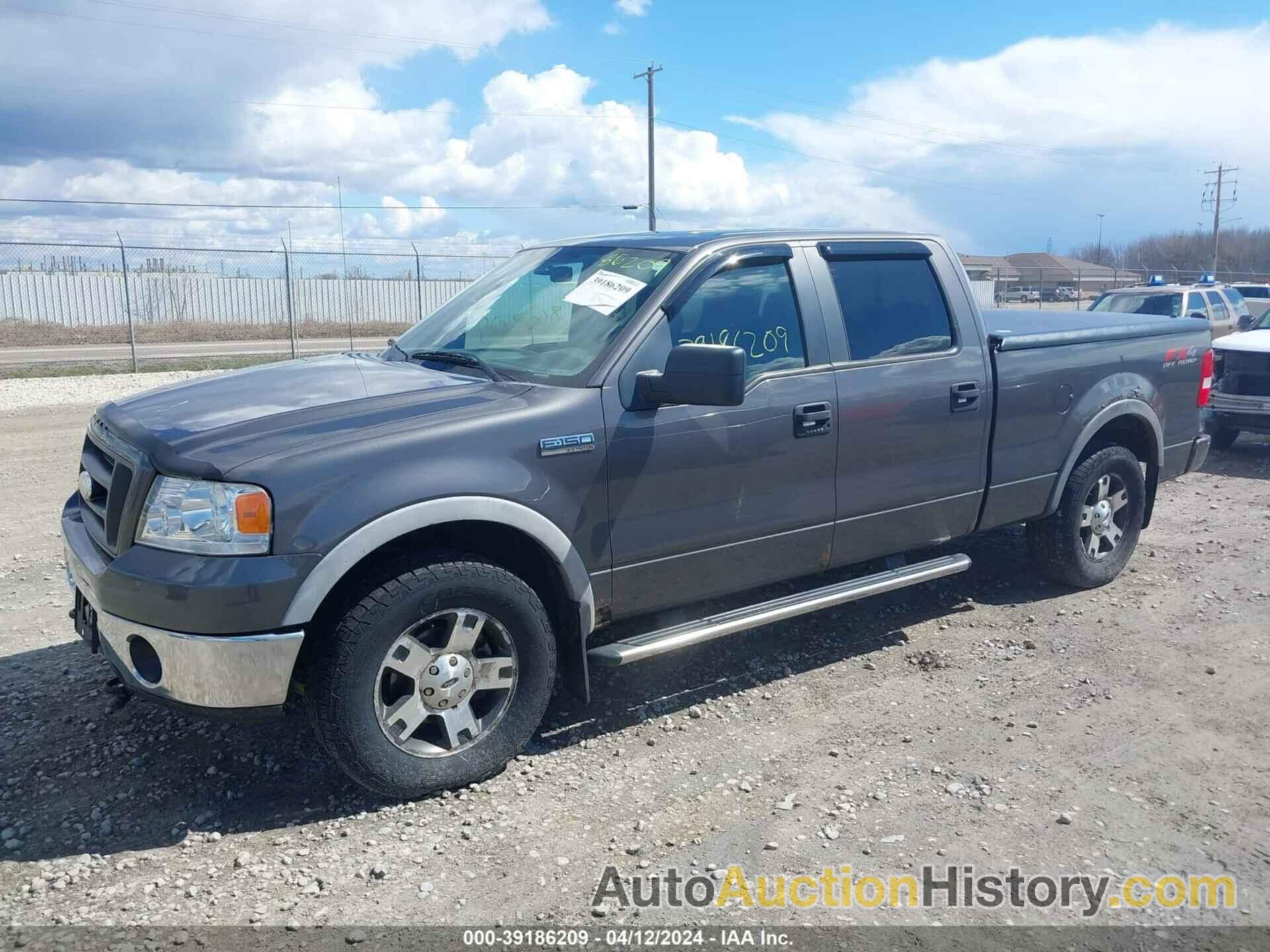 FORD F-150 FX4/KING RANCH/LARIAT/XLT, 1FTPW14V27FB13349