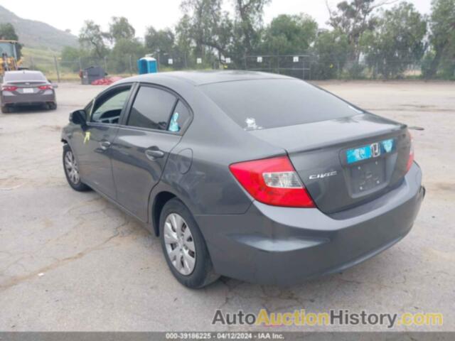 HONDA CIVIC LX, 2HGFB2F51CH332548