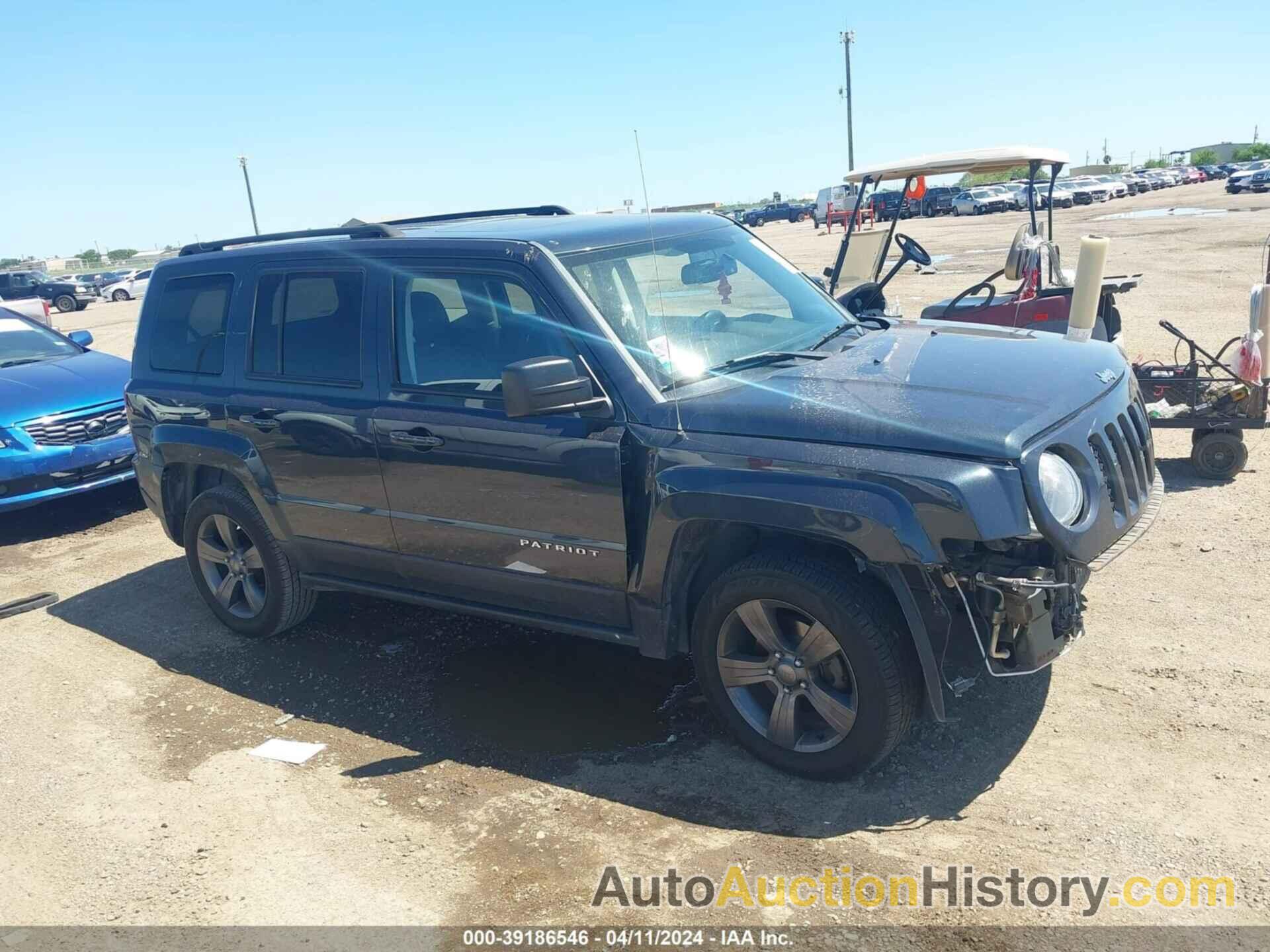 JEEP PATRIOT HIGH ALTITUDE EDITION, 1C4NJRFBXFD307936