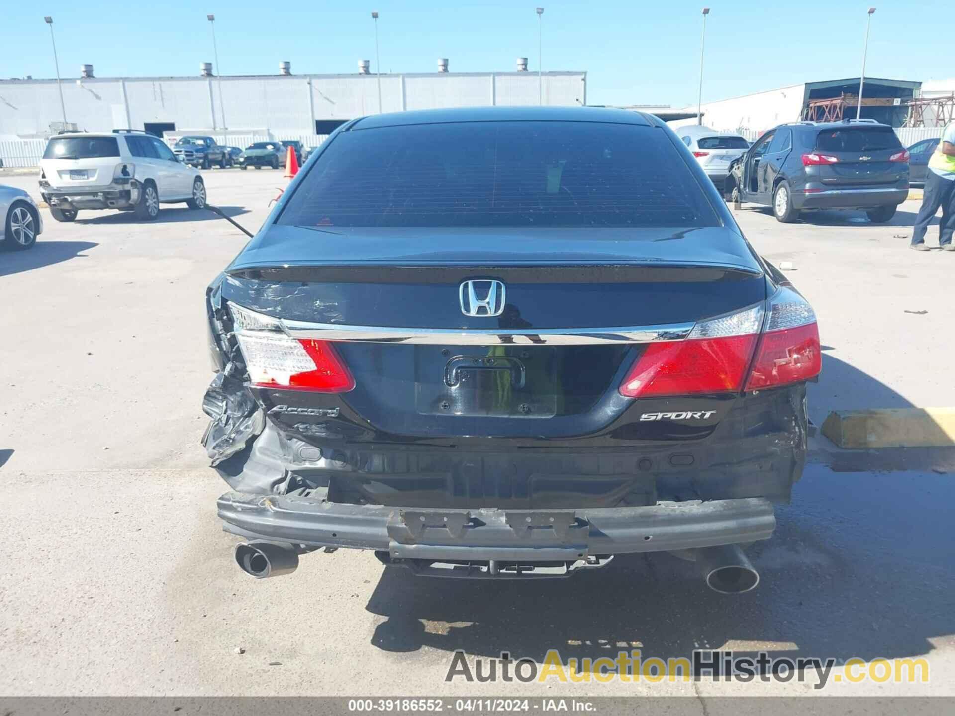 HONDA ACCORD SPORT, 1HGCR2E55DA249916