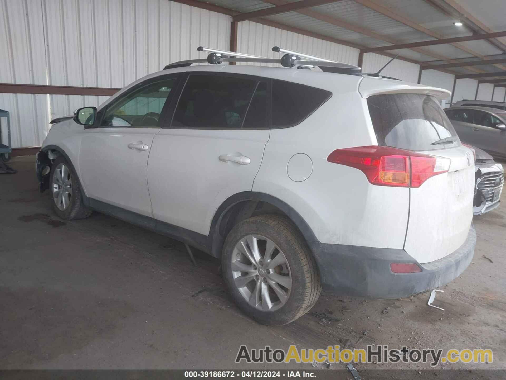 TOYOTA RAV4 LIMITED, 2T3DFREV0DW083522