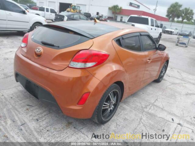 HYUNDAI VELOSTER BASE W/BLACK, KMHTC6AD3DU141812