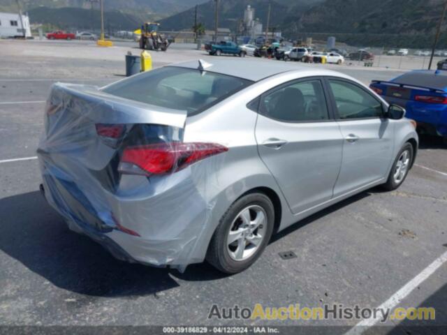 HYUNDAI ELANTRA SE, KMHDH4AE8EU176608