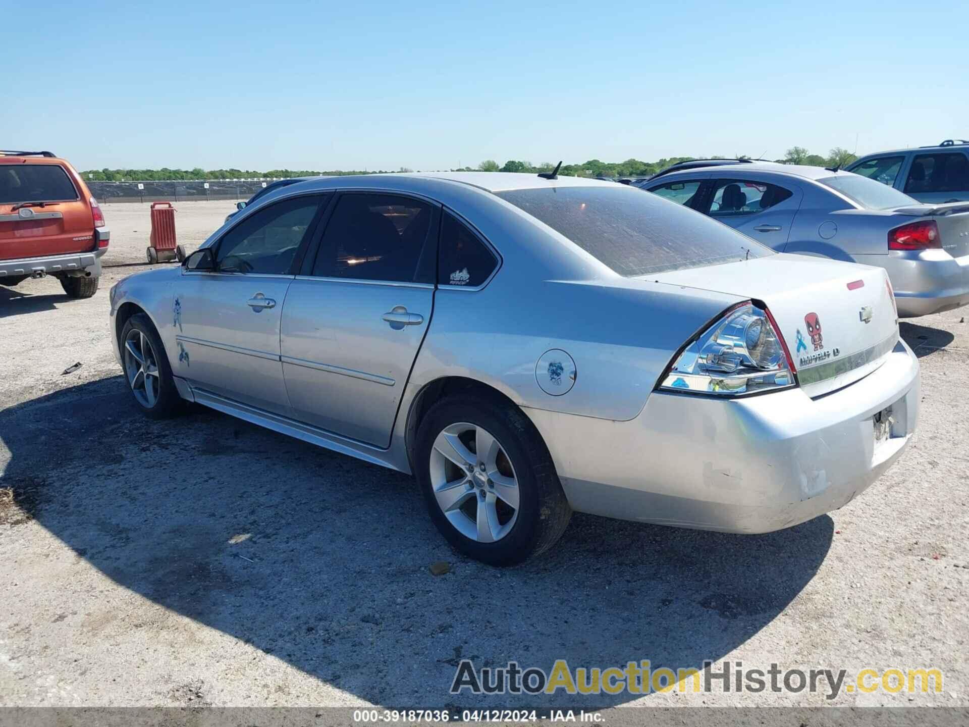 CHEVROLET IMPALA LT, 2G1WB5EK6B1163926