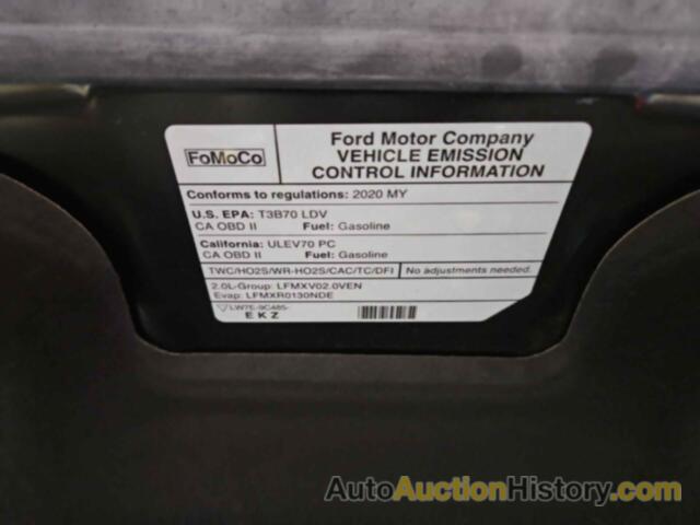 FORD FUSION SE, 3FA6P0T93LR100796