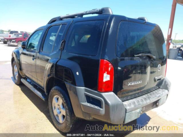 NISSAN XTERRA S, 5N1AN08U07C527344