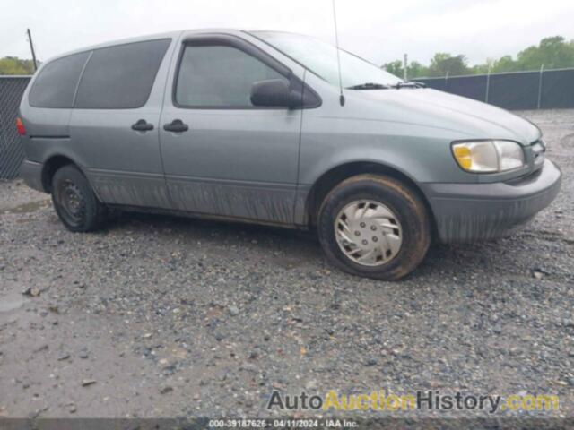 TOYOTA SIENNA CE, 4T3ZF19C2YU220403