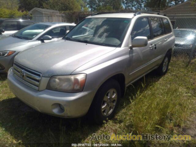 TOYOTA HIGHLANDER V6, JTEGP21AX60116324