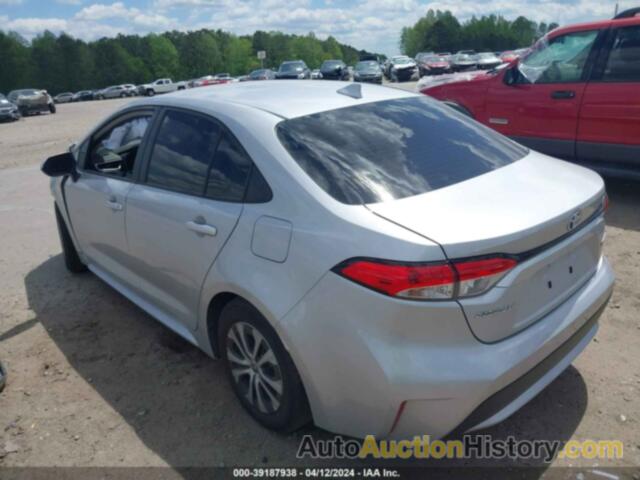 TOYOTA COROLLA HYBRID LE, JTDEAMDE1NJ062086