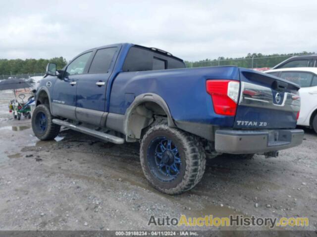 NISSAN TITAN XD PLATINUM RESERVE DIESEL, 1N6BA1F23GN514293