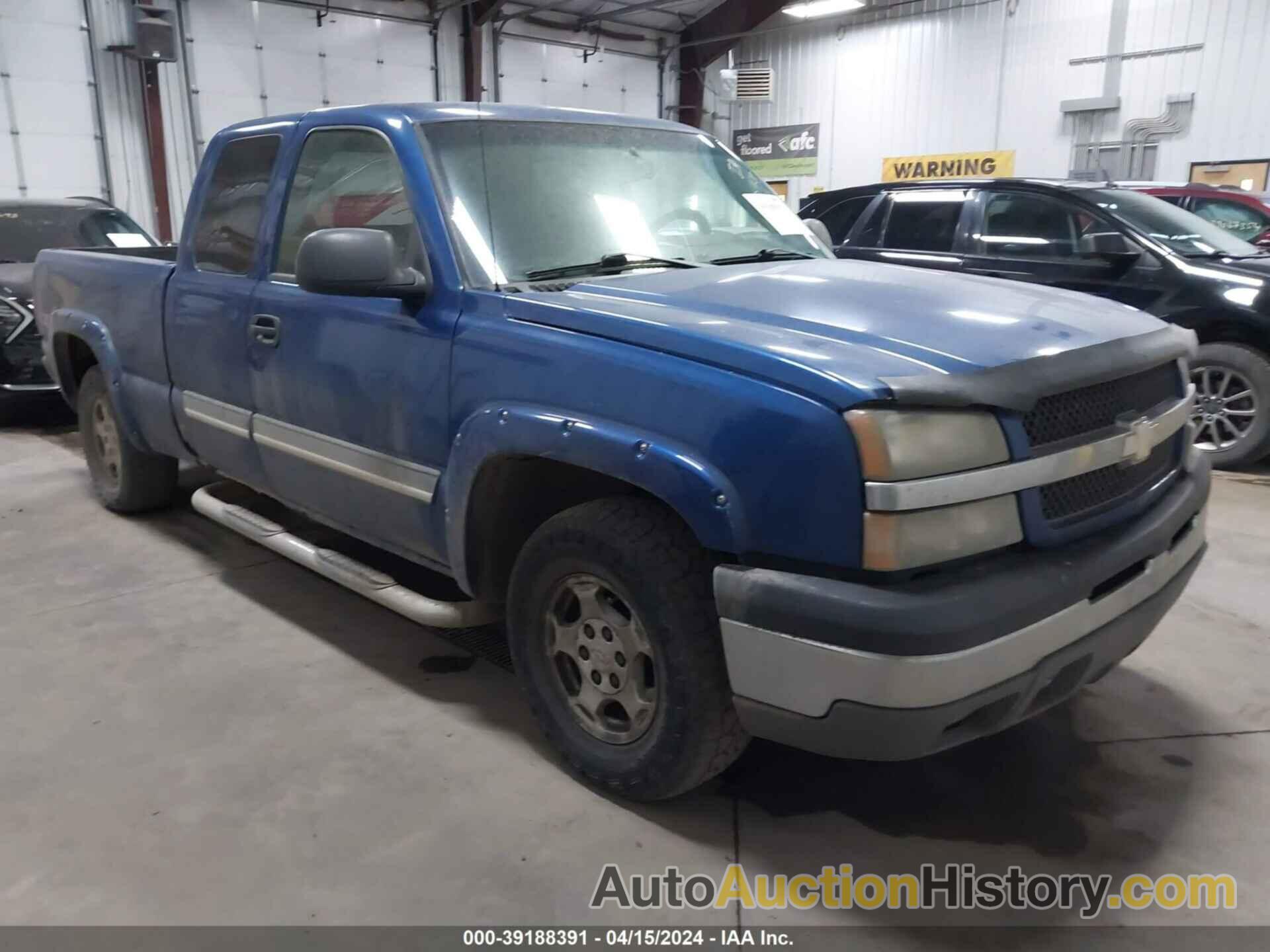 CHEVROLET SILVERADO 1500 LS, 1GCEK19T13E273698