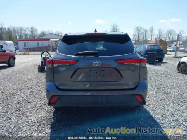 TOYOTA HIGHLANDER XLE, 5TDGZRBHXMS078266