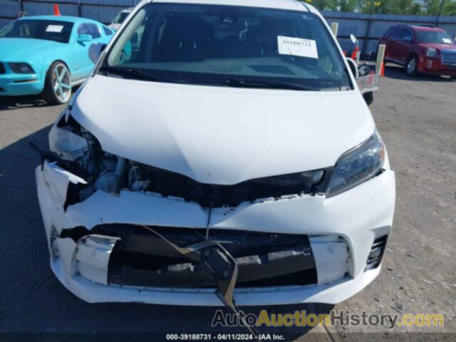 TOYOTA SIENNA SE 8 PASSENGER, 5TDXZ3DC6JS937878