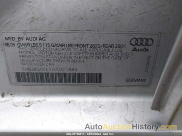 AUDI S4 3.0 PREMIUM PLUS, WAUBGAFL7AA021884