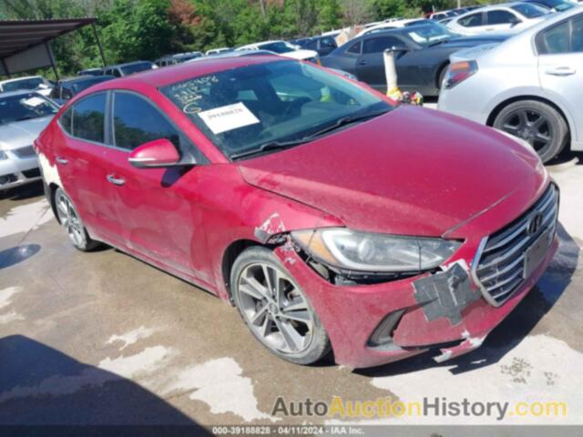 HYUNDAI ELANTRA LIMITED, KMHD84LF1HU065408