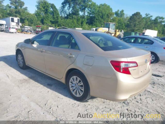 TOYOTA CAMRY LE, 4T1BF1FK4CU141457