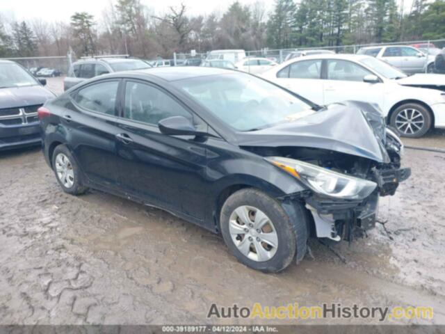 HYUNDAI ELANTRA SE/SPORT/LIMITED, KMHDH4AE0GU601645