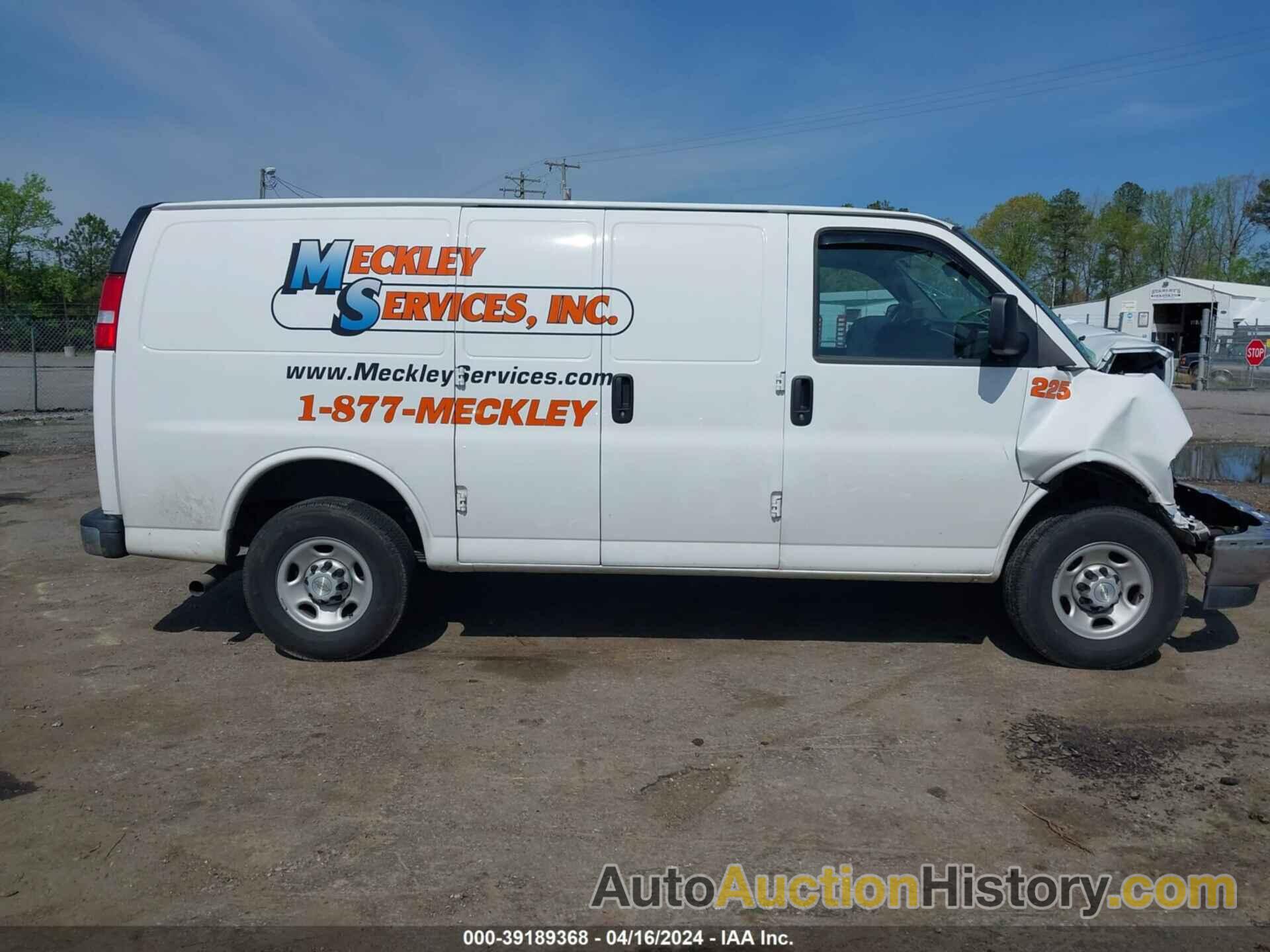 CHEVROLET EXPRESS CARGO RWD 2500 REGULAR WHEELBASE WT, 1GCWGAFP2P1208966