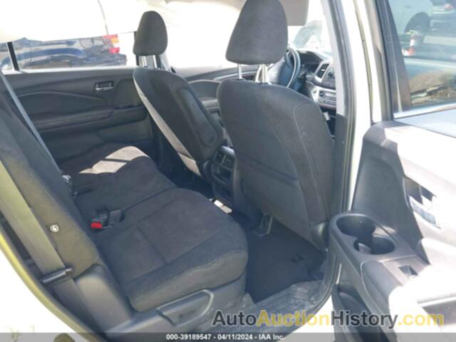 HONDA PILOT LX, 5FNYF5H16KB040065