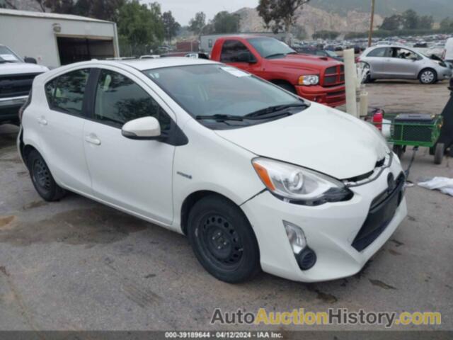 TOYOTA PRIUS C TWO, JTDKDTB30F1584070