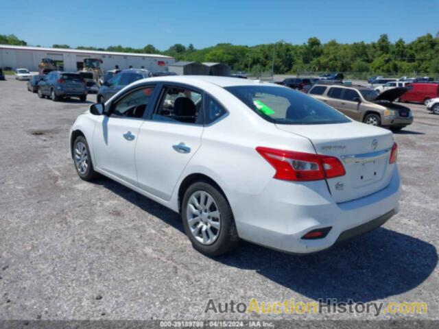 NISSAN SENTRA SV, 3N1AB7AP0JL604884