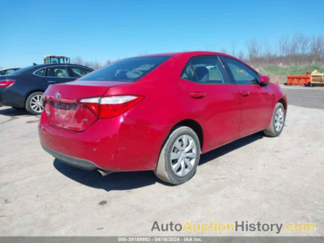 TOYOTA COROLLA L/LE/LE PLS/PRM/S/S PLS, 5YFBURHE4EP063004